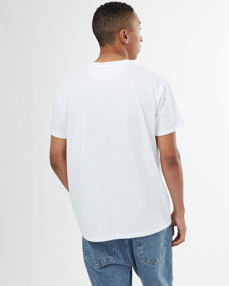 Tentree No Pollution Unisex T-Shirt - White