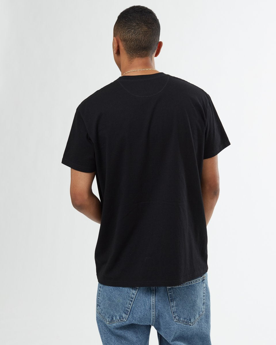 Tentree No Pollution Unisex T-Shirt - Jet Black