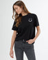 Tentree No Pollution Unisex T-Shirt - Jet Black