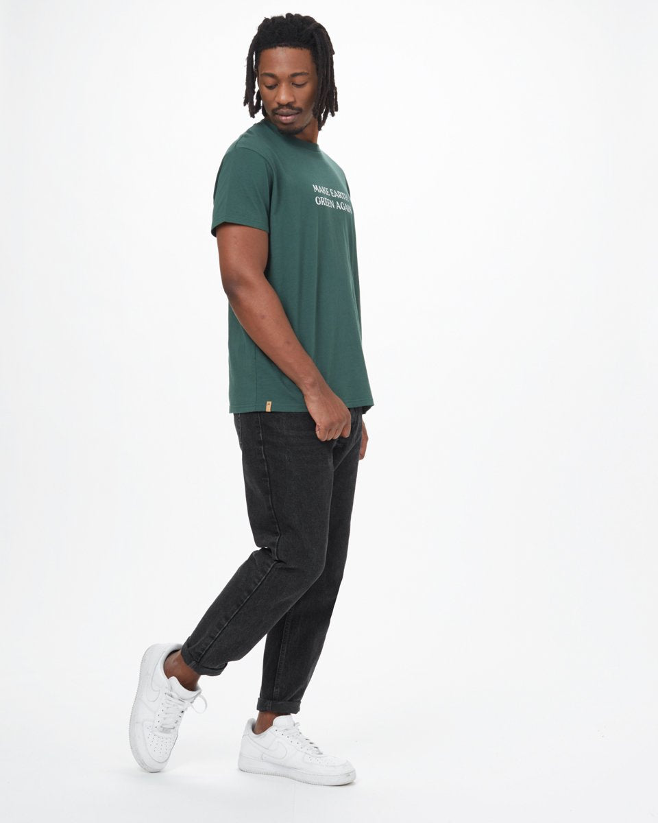 Tentree Make Earth Green Again Unisex T-Shirt - Pineneedle Green