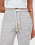 Tentree Bamone Sweatpant - Hi Rise Grey Space Dye
