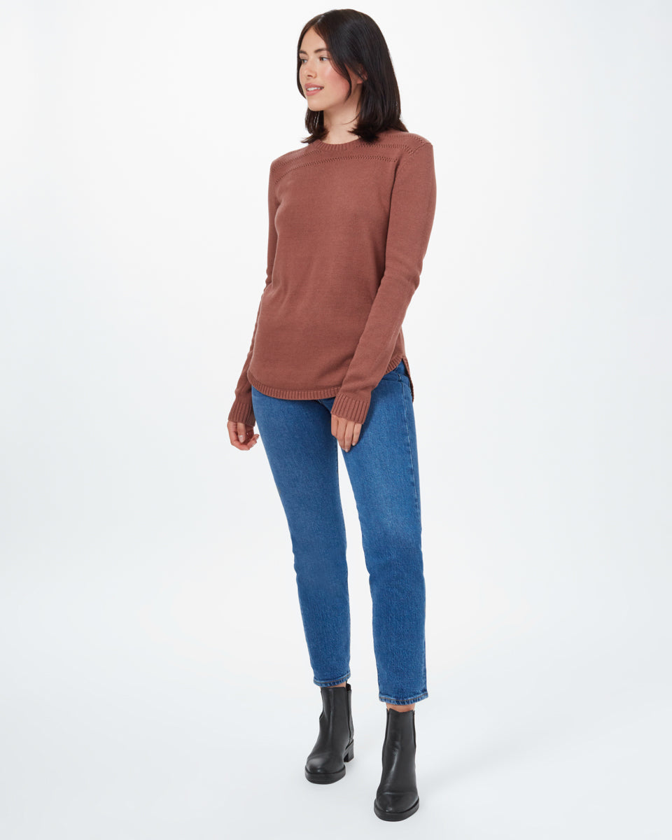 Tentree Forever After Sweater - Mesa Red
