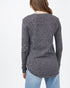 Tentree Forever After Sweater - Meteorite Black_Cloud White Twist