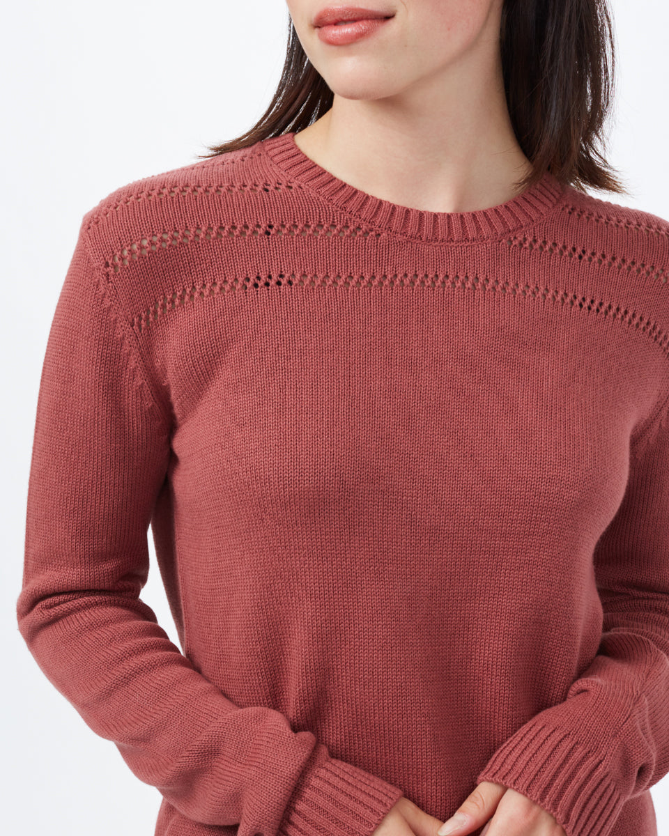 Tentree Forever After Sweater - Apple Butter Red