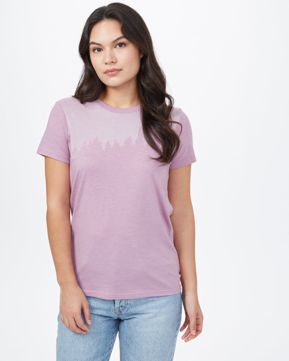 Tentree Juniper T-Shirt - Sea Fog Purple Heather