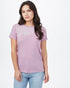 Tentree Juniper T-Shirt - Sea Fog Purple Heather