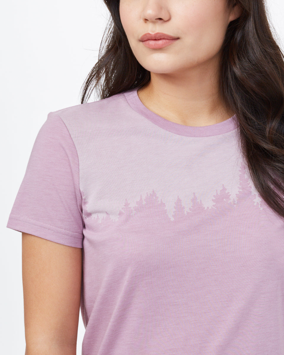 Tentree Juniper T-Shirt - Sea Fog Purple Heather