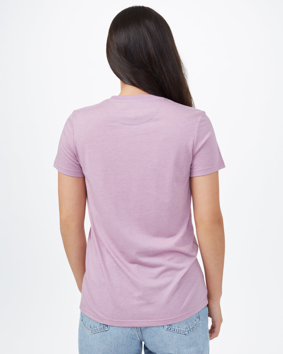 Tentree Juniper T-Shirt - Sea Fog Purple Heather
