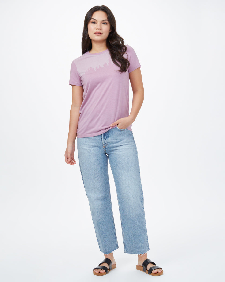 Tentree Juniper T-Shirt - Sea Fog Purple Heather