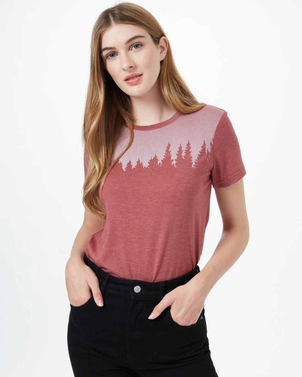 Tentree Juniper T-Shirt - Apple Butter Red Heather