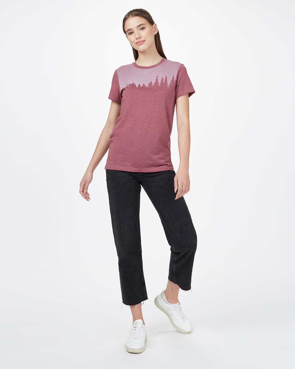Tentree Juniper T-Shirt - Crushed Berry Heather