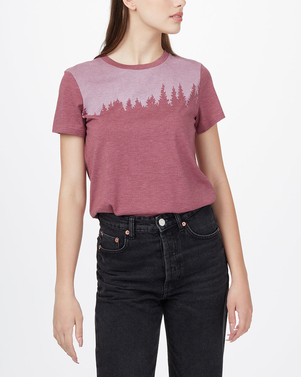 Tentree Juniper T-Shirt - Crushed Berry Heather
