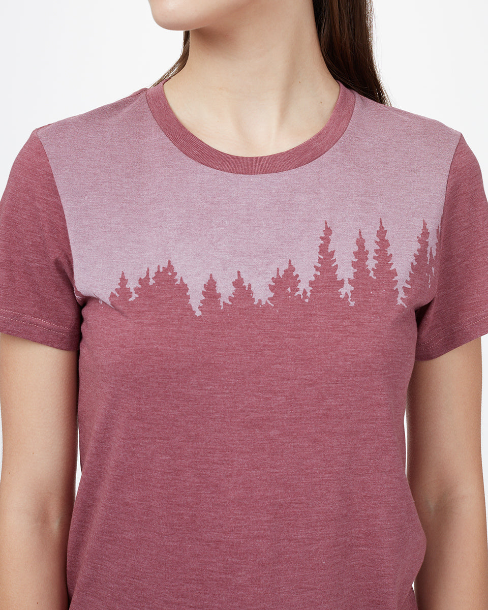 Tentree Juniper T-Shirt - Crushed Berry Heather
