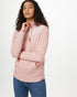 Tentree Juniper Zip Hoodie - Quartz Pink Heather