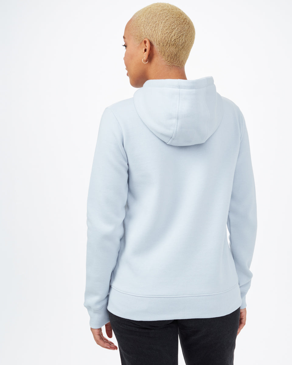 Tentree Juniper Zip Hoodie - Ocean Air Blue Heather