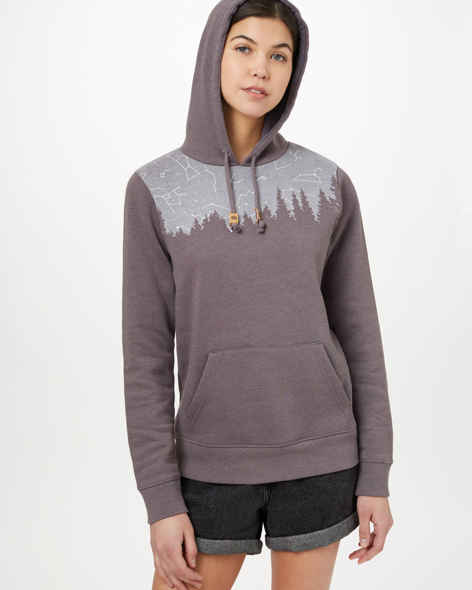 Tentree Constellation Juniper Hoodie - Boulder Grey Heather