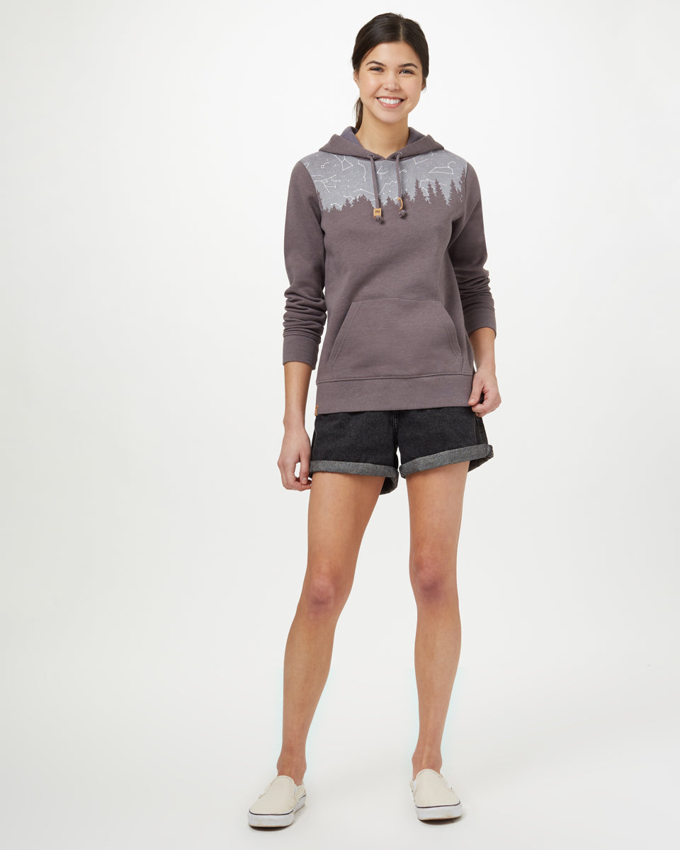 Tentree Constellation Juniper Hoodie - Boulder Grey Heather