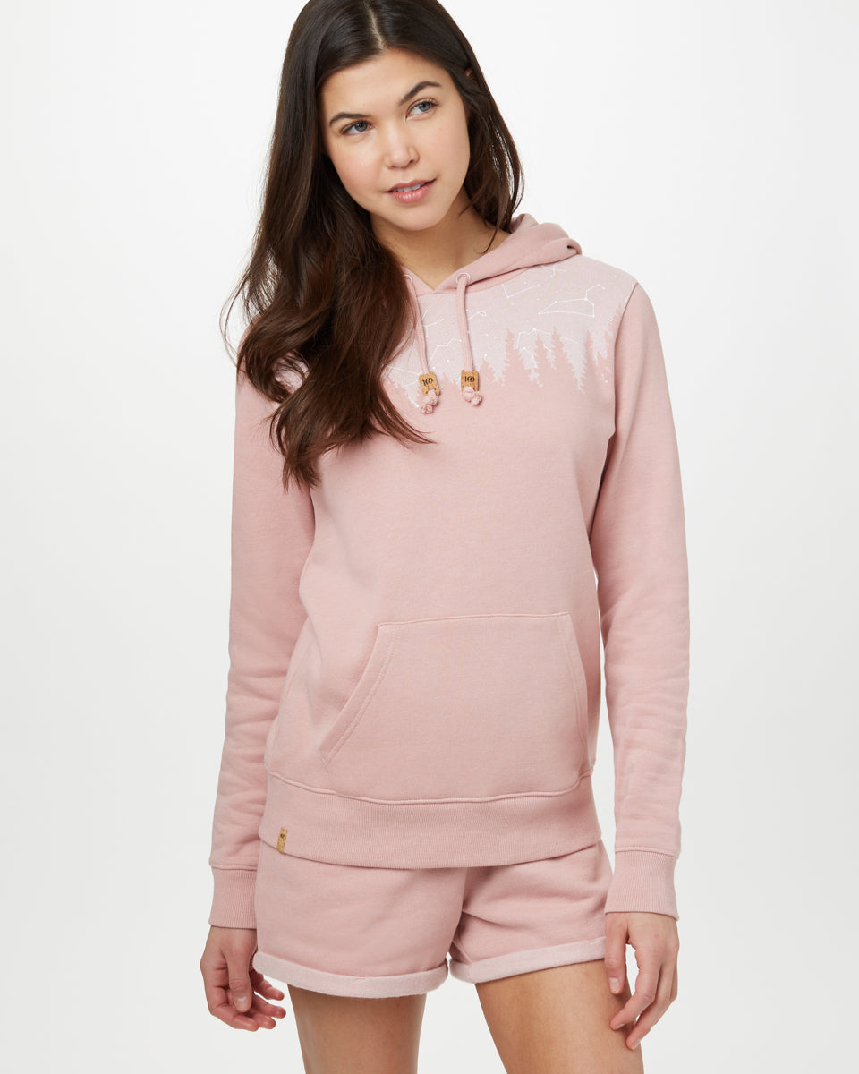 Tentree Constellation Juniper Hoodie - Quartz Pink Heather
