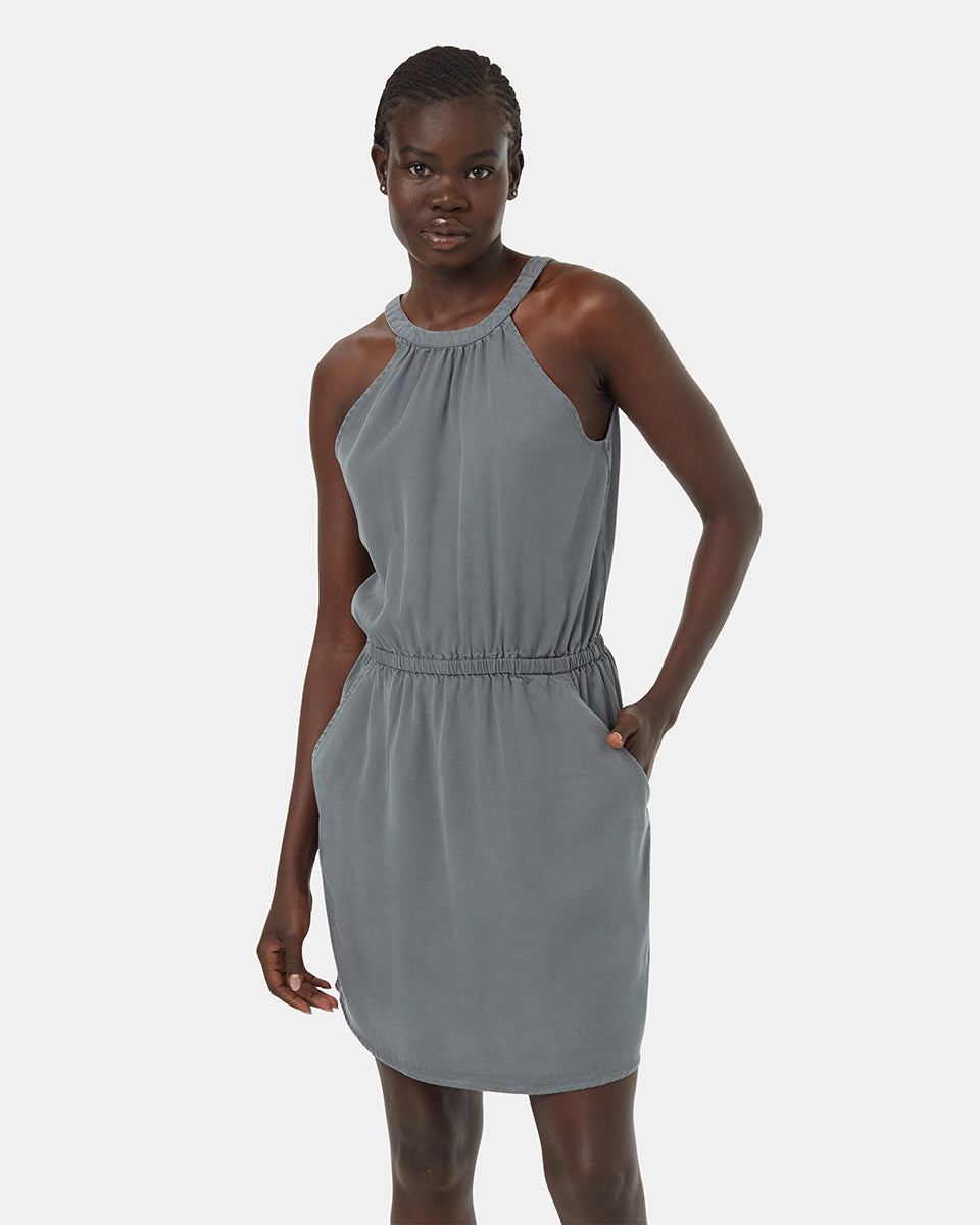 Tentree Women's Cypress Dress - Light Urban Green