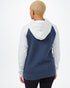 Tentree Burney Hoodie - Dress Blue Heather_Elm White Heather