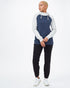 Tentree Burney Hoodie - Dress Blue Heather_Elm White Heather