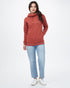 Tentree Burney Hoodie - Henna Red Heather