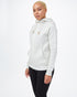Tentree Burney Zip Hoodie - Elm White Heather