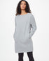 Tentree Fleece Crew Dress - Hi Rise Grey Heather