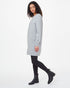 Tentree Fleece Crew Dress - Hi Rise Grey Heather