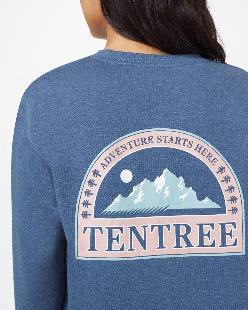 Tentree Adventure Crew - Spruce Blue Heather