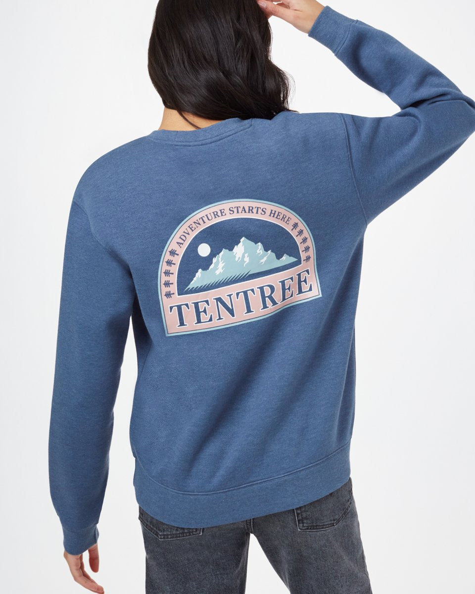 Tentree Adventure Crew - Spruce Blue Heather