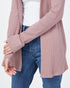 Tentree TreeWaffle Ivy Cardigan - Twilight Mauve