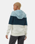 Tentree Women's Blocked Banshee Hoodie - Tourmaline Reflecting Pond Undyed