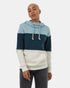 Tentree Women's Blocked Banshee Hoodie - Tourmaline Reflecting Pond Undyed