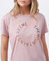 Tentree To The Mountains T-Shirt - Orchid Pink Heather