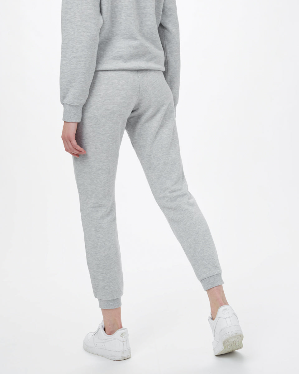 Tentree TreeFleece Bamone Sweatpant - Hi Rise Grey Heather