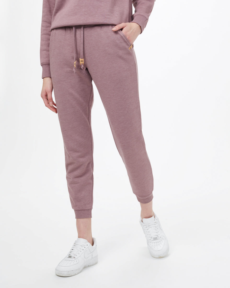 Tentree TreeFleece Bamone Sweatpant - Twilight Mauve