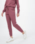 Tentree TreeFleece Bamone Sweatpant - Crushed Berry