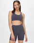 Tentree InMotion Mesh Insert Bra Top - Periscope Grey