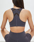 Tentree InMotion Mesh Insert Bra Top - Periscope Grey