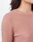 Tentree Highline Cotton Rib Crew Sweater - Burlwood Pink