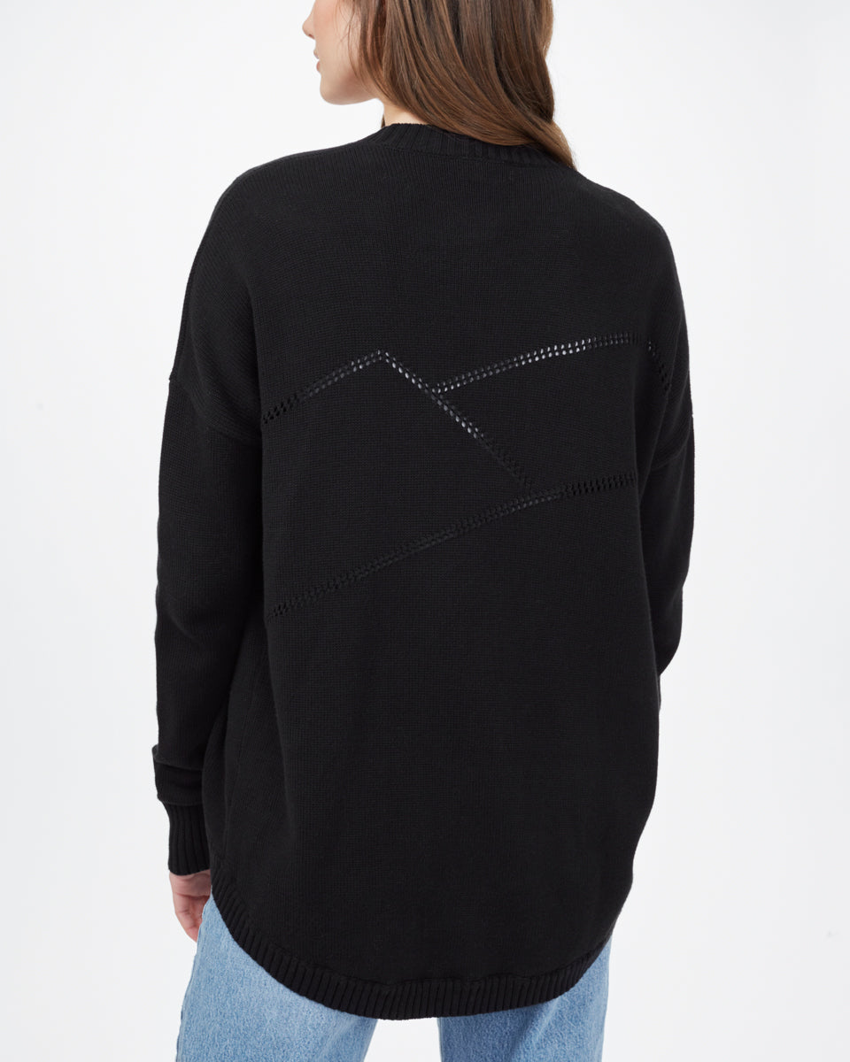 Tentree Anoba Cardigan - Meteorite Black