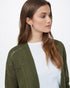 Tentree Anoba Cardigan - Olive Night Green