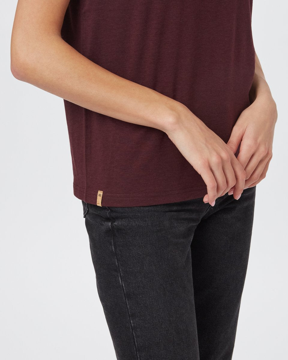 Tentree Women's Listen To The Trees T-Shirt - Mulberry