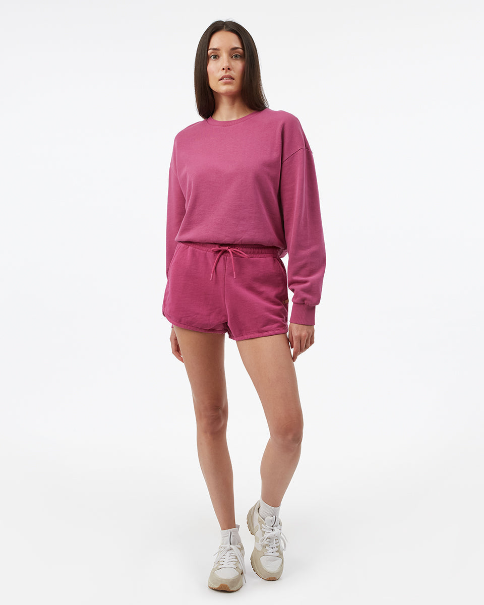 Tentree Organic French Terry Short - Orchid Flower