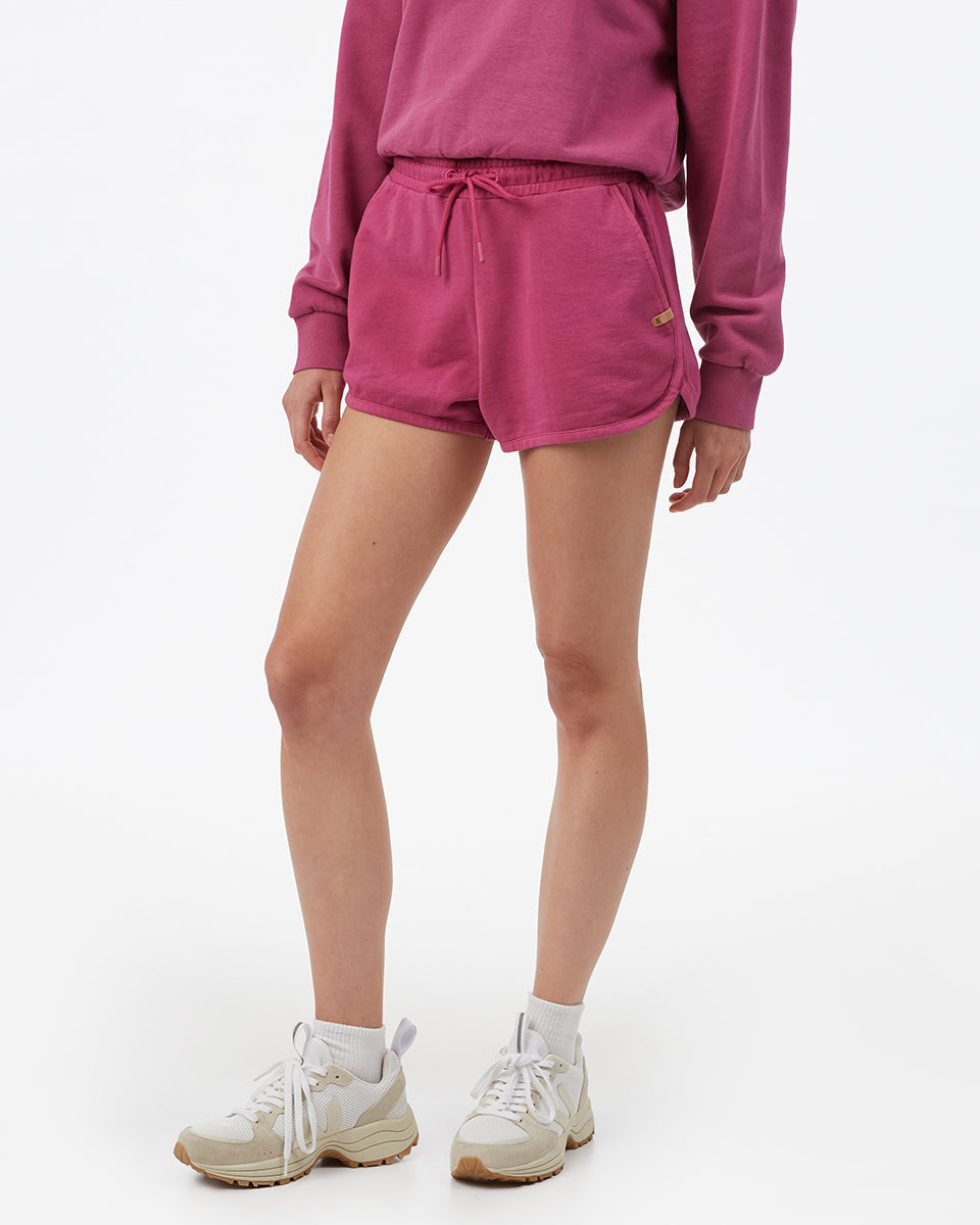 Tentree Organic French Terry Short - Orchid Flower