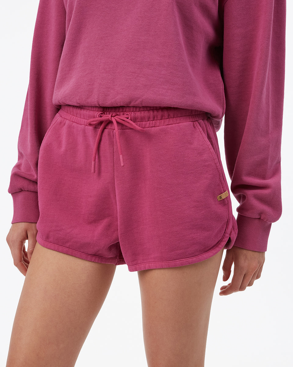 Tentree Organic French Terry Short - Orchid Flower