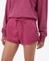 Tentree Organic French Terry Short - Orchid Flower