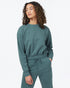 Tentree Organic French Terry Crew - Sea Green