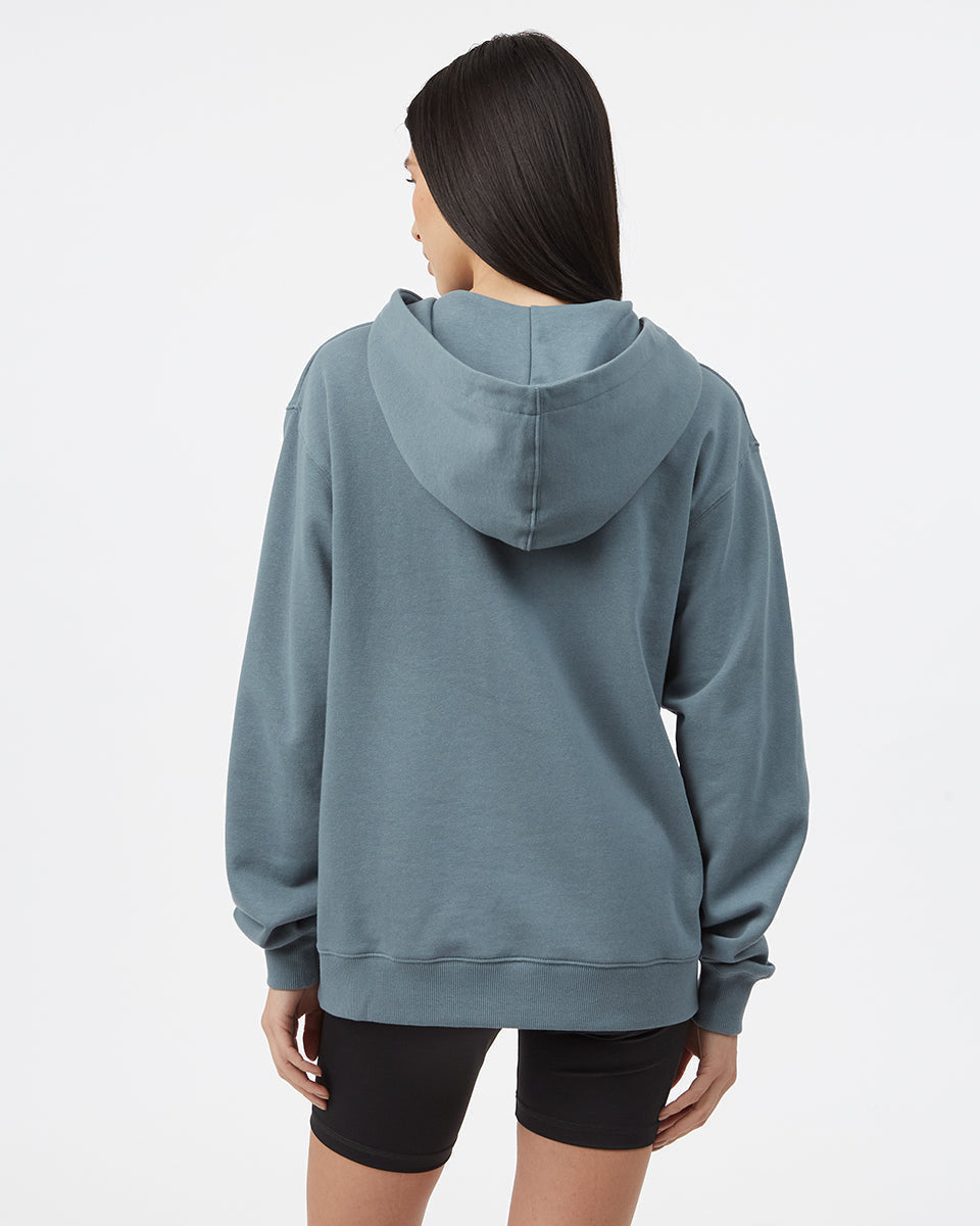 Tentree National Geographic Mangrove Snapper Hoodie - Blue Steel